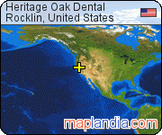 Heritage Oak Dental satellite map