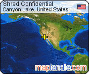Shred Confidential satellite map