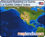 Discount Plumbing La Quinta satellite map