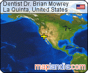 Dentist Dr. Brian Mowrey satellite map