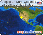 Dentist Dr. Carol Cabanas satellite map