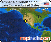 Amber Air Conditioning satellite map