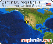 Dentist Dr. Pooja Bhalla satellite map