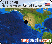 Design Air satellite map
