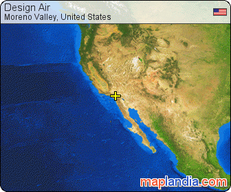 Design Air satellite map