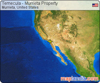 Temecula - Murrieta Property  satellite map