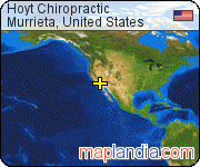 Hoyt Chiropractic satellite map