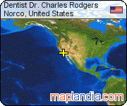 Dentist Dr. Charles Rodgers satellite map