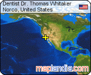 Dentist Dr. Thomas Whitaker satellite map