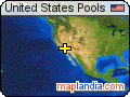 United States Pools satellite map
