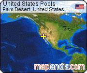 United States Pools satellite map