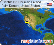  Dentist Dr. Houman Hivand satellite map