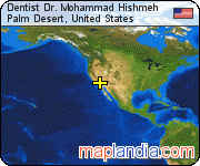 Dentist Dr. Mohammad Hishmeh satellite map