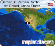 Dentist Dr. Parham Ramtin satellite map