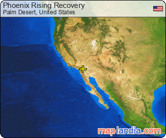Phoenix Rising Recovery satellite map