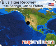 Blue Tiger Recovery satellite map