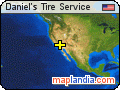 Daniel's Tire Service satellite map