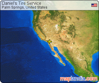 Daniel's Tire Service satellite map