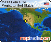 Mesa Fence Co. satellite map