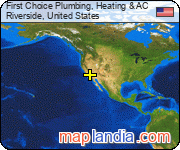 First Choice Plumbing, Heating & AC satellite map