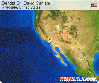 Dentist Dr. David Carlisle satellite map