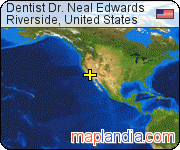Dentist Dr. Neal Edwards satellite map