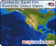 Dentist Dr. Sarah Kim satellite map