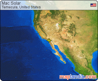 Mac Solar satellite map