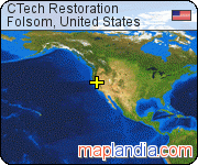 CTech Restoration satellite map