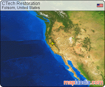 CTech Restoration satellite map