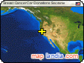 Breast Cancer Car Donations Sacrame satellite map