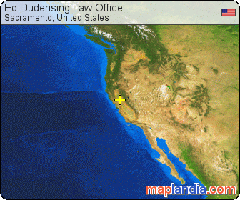 Ed Dudensing Law Office satellite map