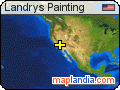 Landry’s Painting satellite map