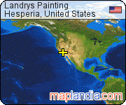 Landry’s Painting satellite map