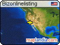 Bizonlinelisting satellite map