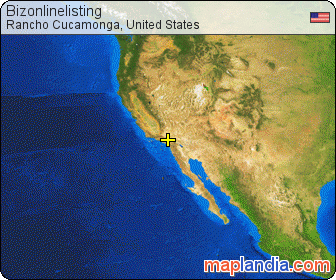 Bizonlinelisting satellite map