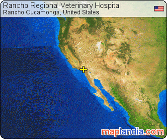 Rancho Regional Veterinary Hospital satellite map