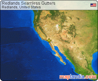 Redlands Seamless Gutters satellite map