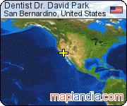 Dentist Dr. David Park satellite map