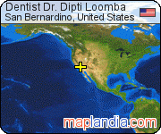 Dentist Dr. Dipti Loomba satellite map
