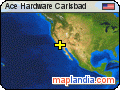 Ace Hardware Carlsbad satellite map