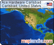 Ace Hardware Carlsbad satellite map