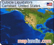 Cubicle Liquidators satellite map