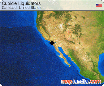 Cubicle Liquidators satellite map