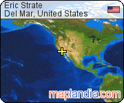 Eric Strate satellite map