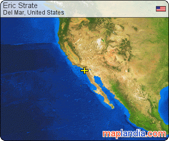 Eric Strate satellite map