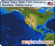 Diana Tracy State Farm Insurance satellite map