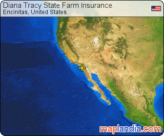 Diana Tracy State Farm Insurance satellite map