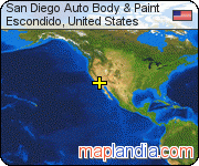 San Diego Auto Body & Paint satellite map