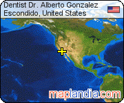 Dentist Dr. Alberto Gonzalez satellite map